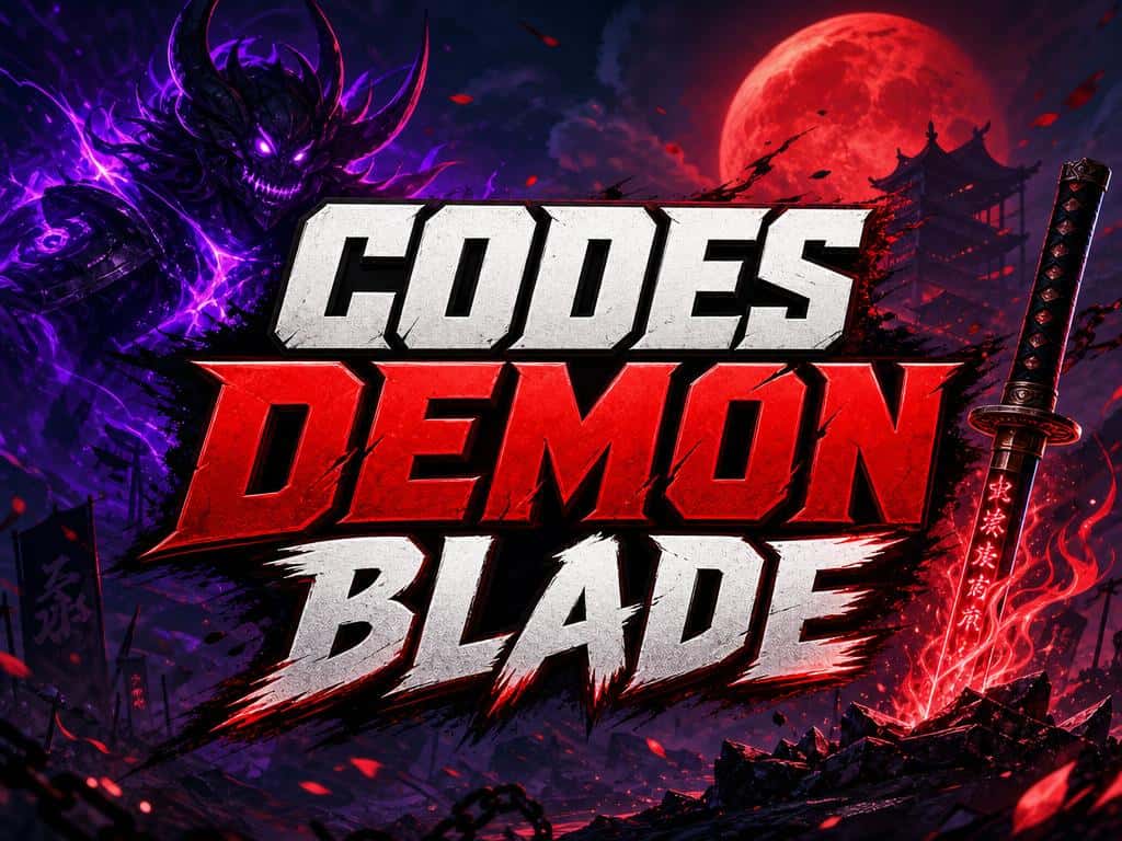 Codes Demon Blade (Juin 2026) | Rice Digital